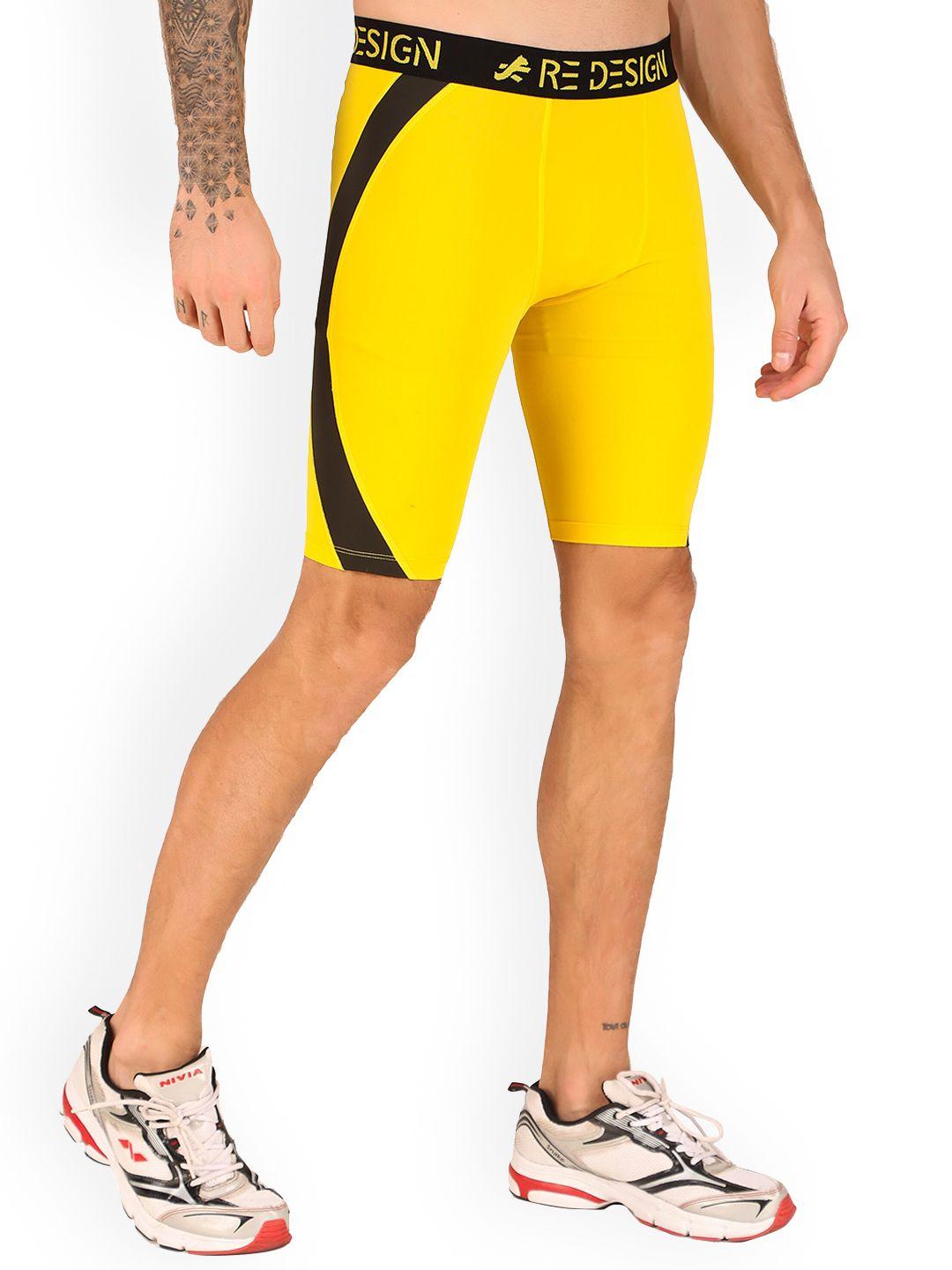 redesign men rapid-dry skinny fit running sports shorts
