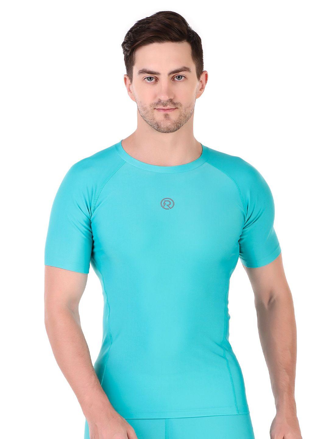 redesign round neck recharge compression dry fit t shirt