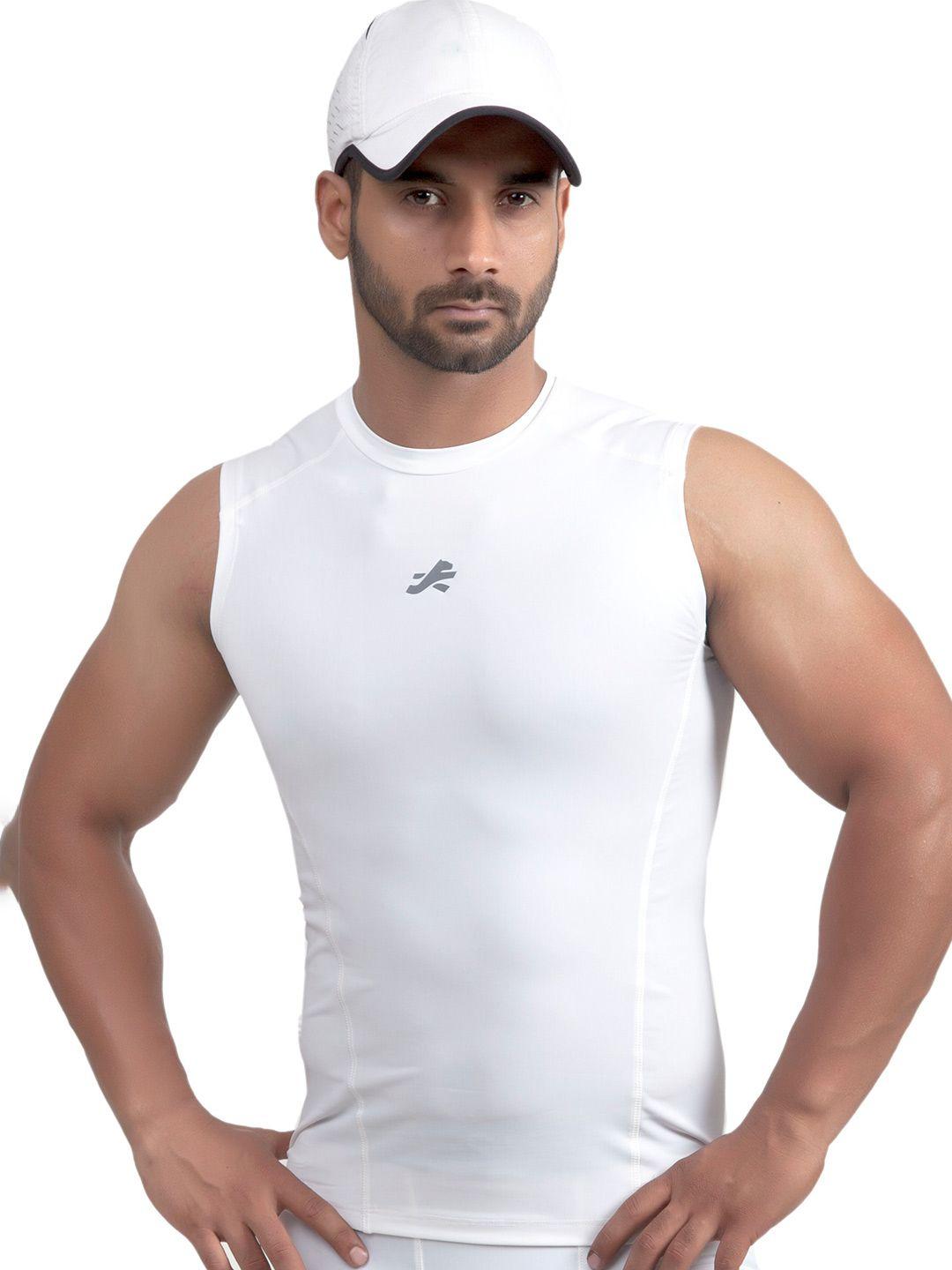 redesign sleeveless moisture wicking compression dry-fit t-shirt