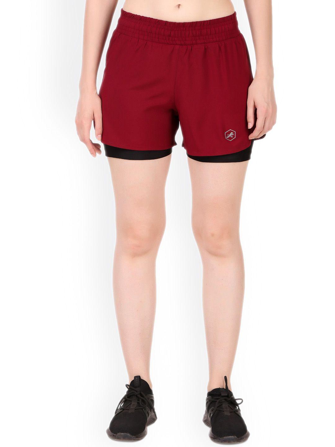 redesign women rapid-dry mid-rise sports shorts