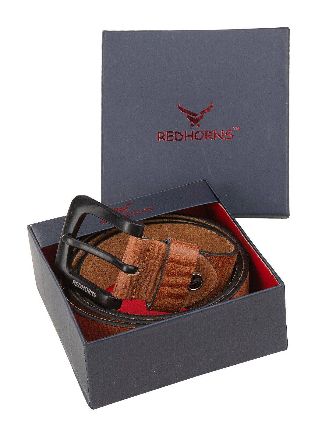 redhorns men leather belt