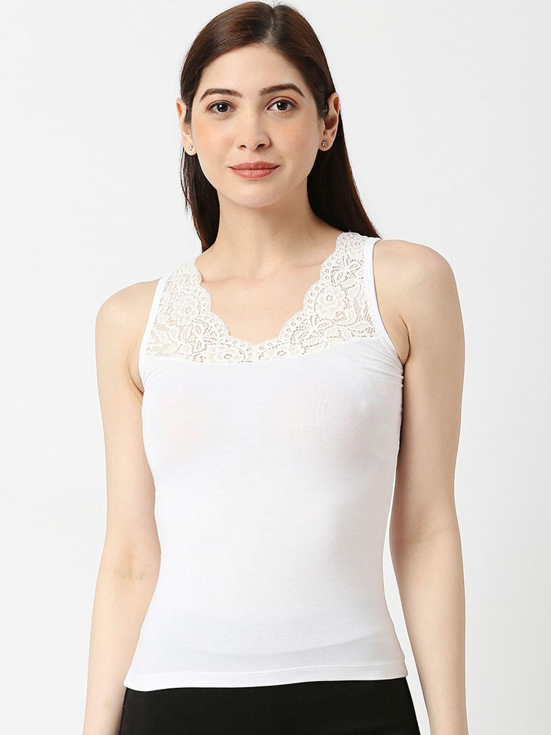 redrose v-neck cotton camisole