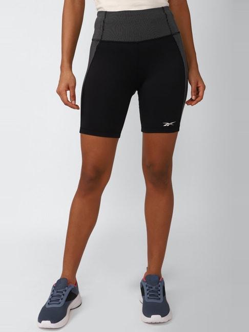 reebok-black-high-rise-sports-shorts