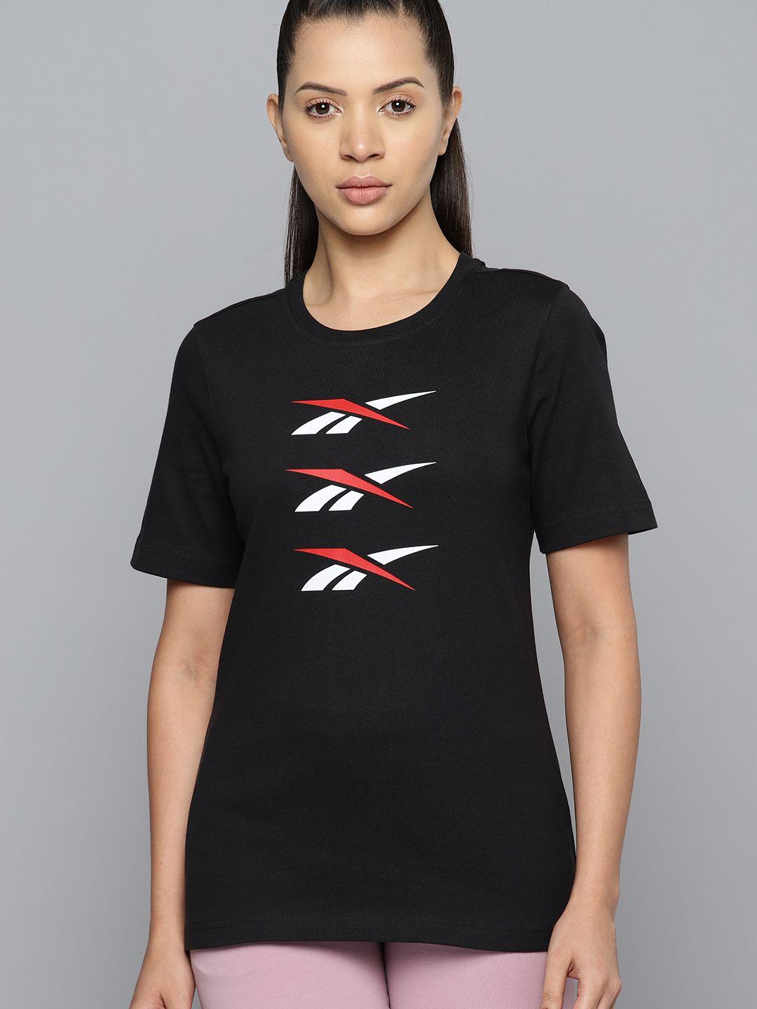 reebok classic wce 5 pure cotton printed t-shirt