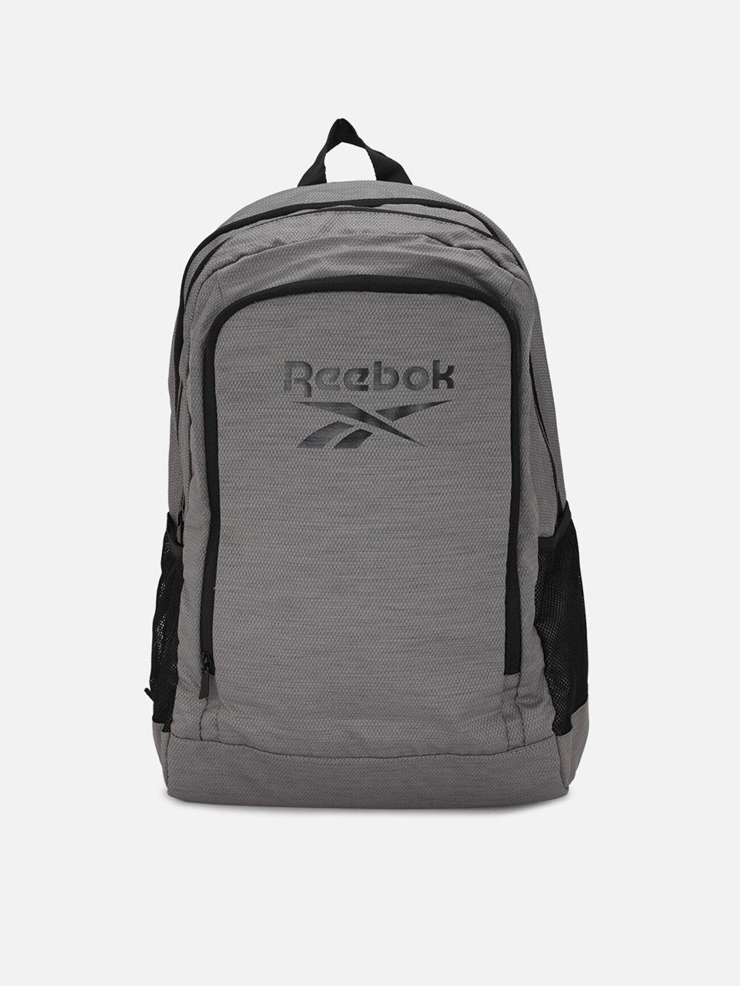 reebok men makeba bp brand logo detail backpack
