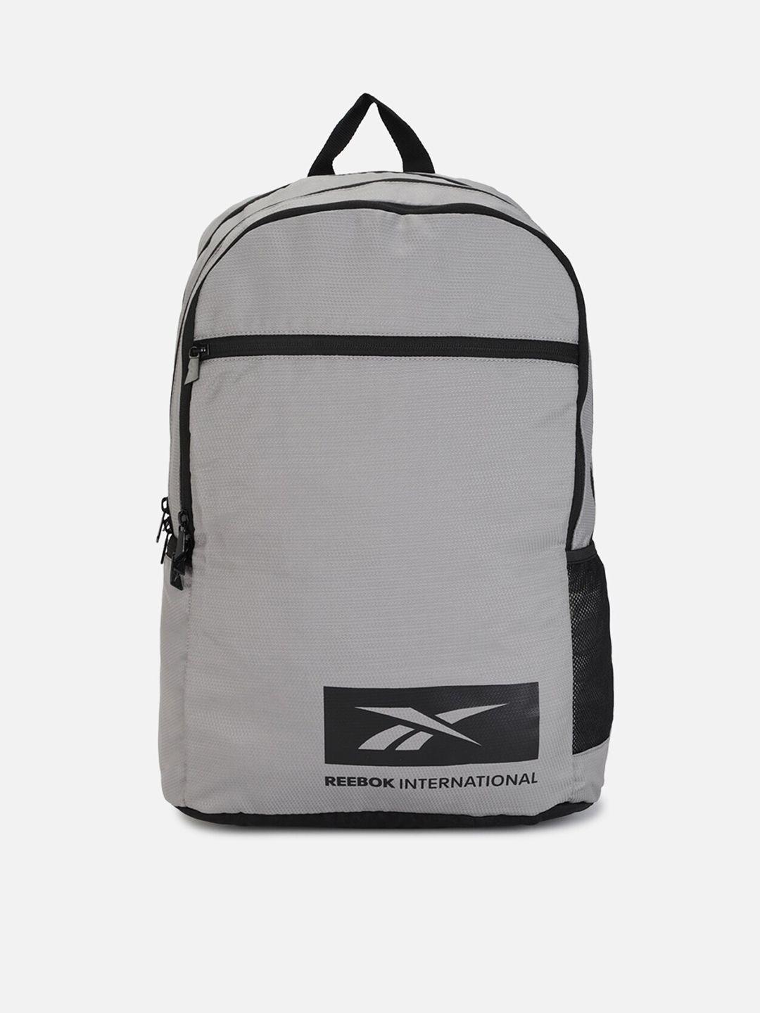 reebok men te x bp brand logo detail backpack