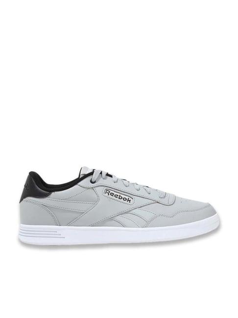 reebok men's court advance grey casual sneakers