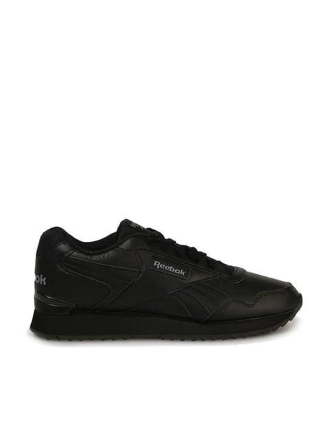 reebok men's glide ripple clip black casual sneakers