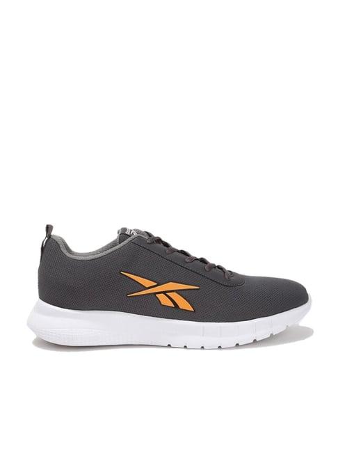 reebok men's stride grey running shoes