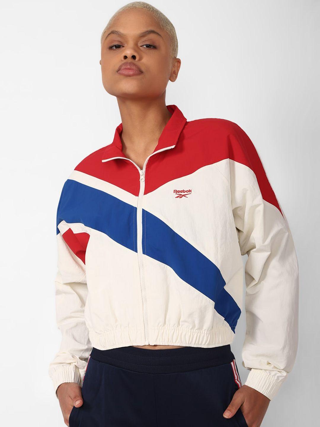 reebok colourblocked classics cl ae fr tt sporty jacket