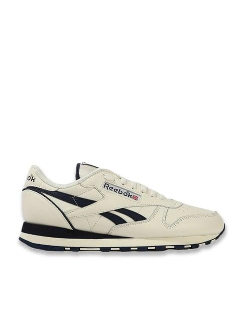 reebok men's 1983 vintage cream casual sneakers