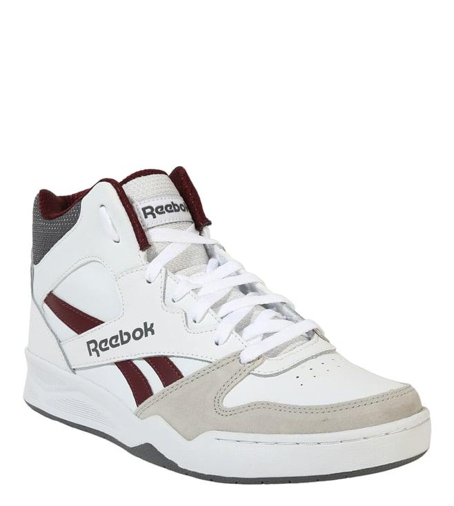 reebok men's bb 4500 hi 2 white ankle height sneakers