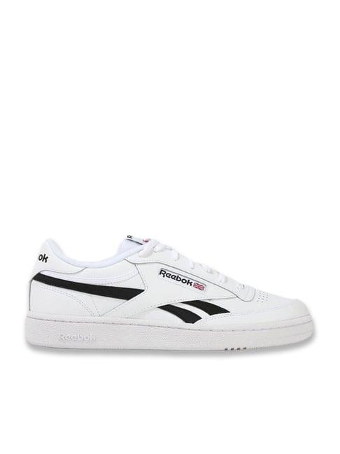 reebok men's club c revenge white casual sneakers