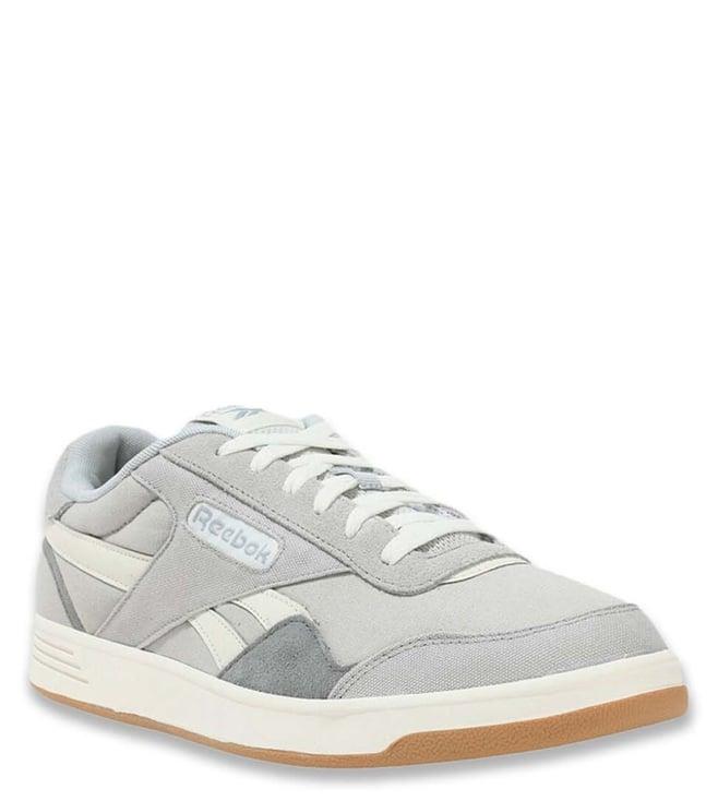 reebok men's court advance grey casual sneakers