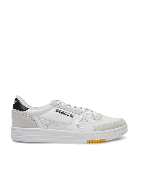 reebok men's lt court off white casual sneakers