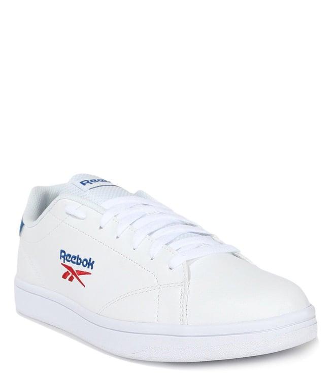 reebok men's royal complete white sneakers