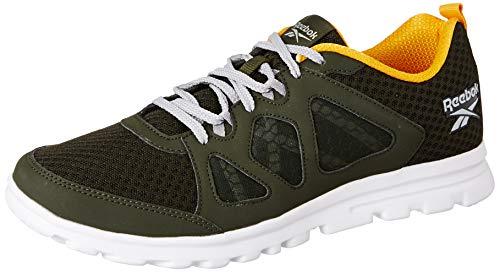 reebok men's run affect xtreme lp dark cypress/cool shadow/trek gold shoes-6 uk (7 us) (fw0338)