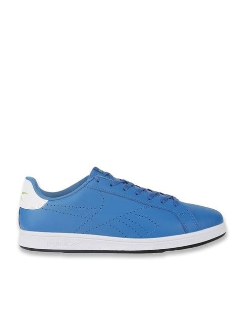 reebok men's supreme classics blue casual sneakers