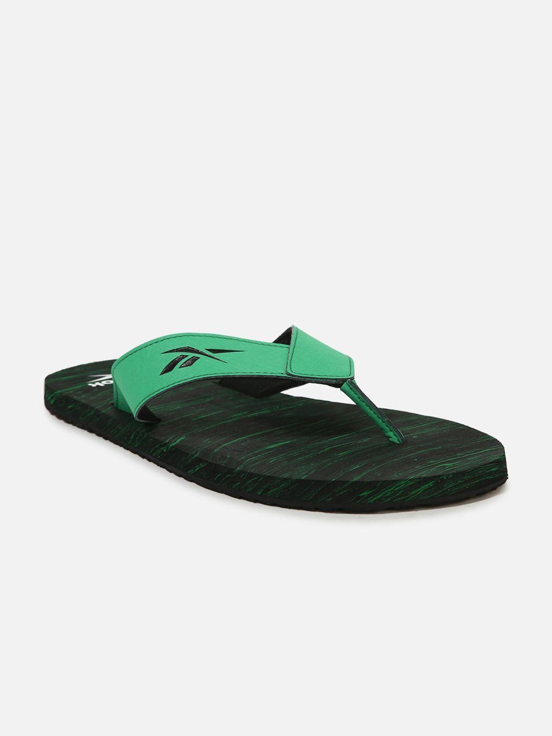 reebok men fathom thong flip-flops