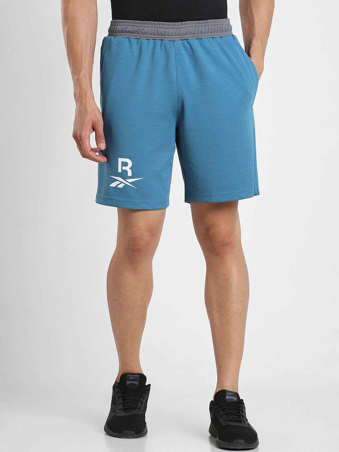 reebok men mid-rise speedwick sports shorts
