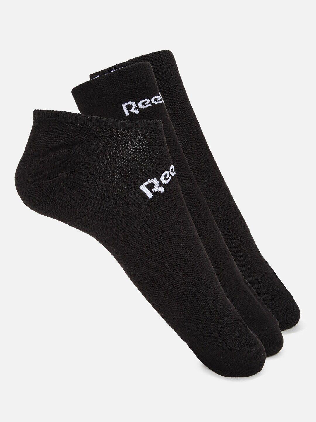 reebok men pack of 3 all purpose ankle-length socks