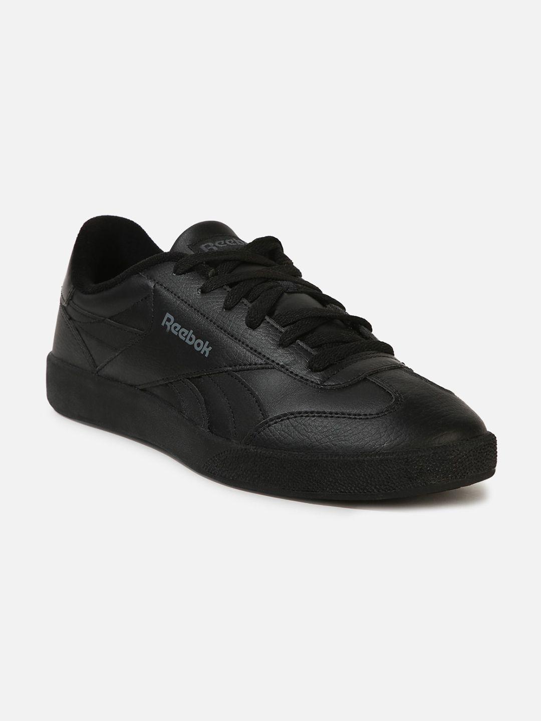 reebok men smash edge leather sneakers