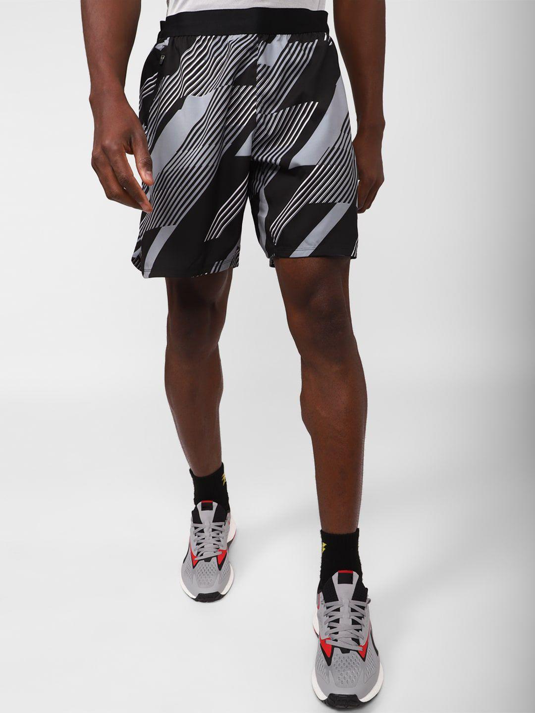 reebok men ts speed 3.0 aop sports shorts