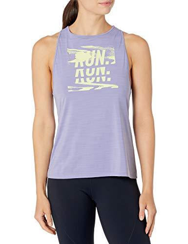 reebok one series running active chill tank, violet haze, l