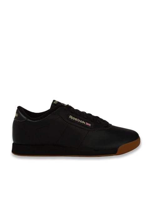 reebok women's classics black sneakers