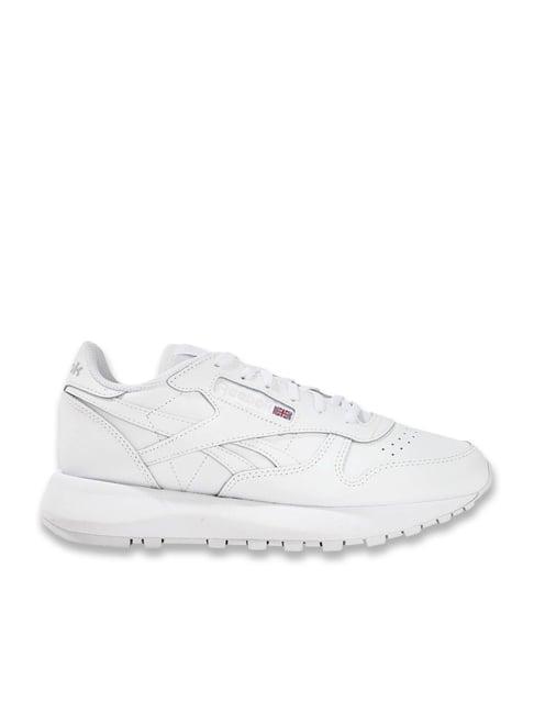 reebok women's classics white sneakers