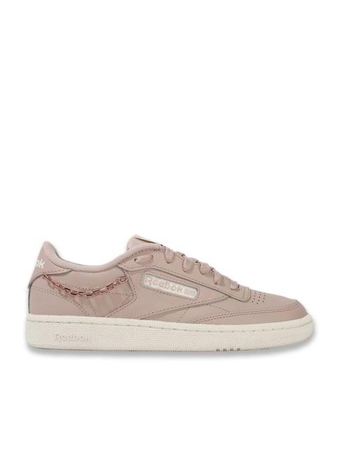 reebok women's club c 85 dusty pink sneakers