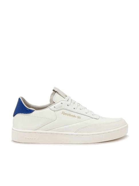 reebok women's club c clean off white sneakers