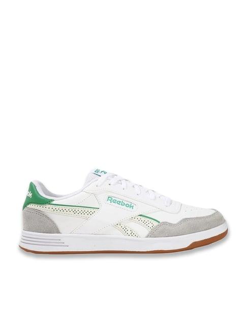 reebok women's court advance classics white sneakers