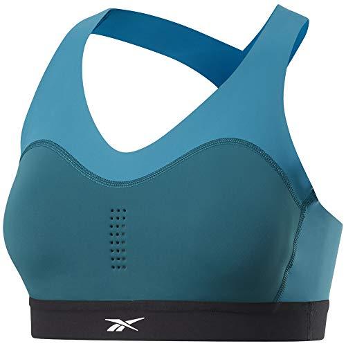 reebok women's non-wired wireless bra (fp9711_seaport teal_xss