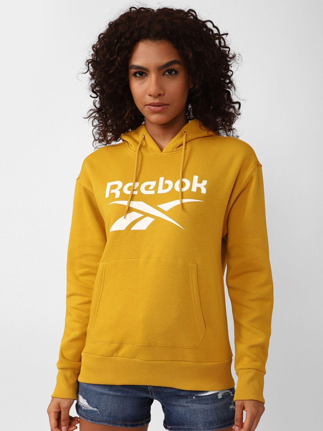 reebok women rbk fitness ri bl hooded sweatshirts