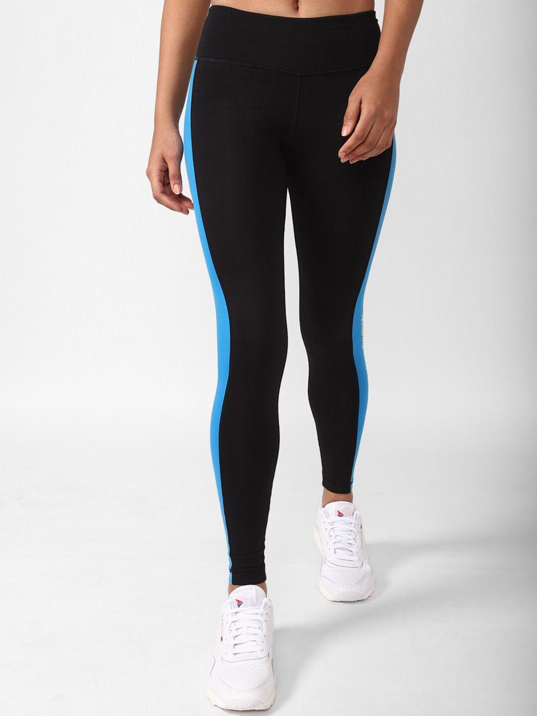 reebok women te linear logo ct tights