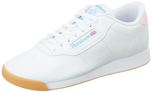 reebok womens princess ftwr white/radiant aqua/pink glow sneaker - 7 uk (gw4782)