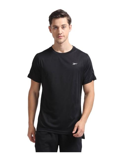 reebok wor ss tech black regular fit t-shirt