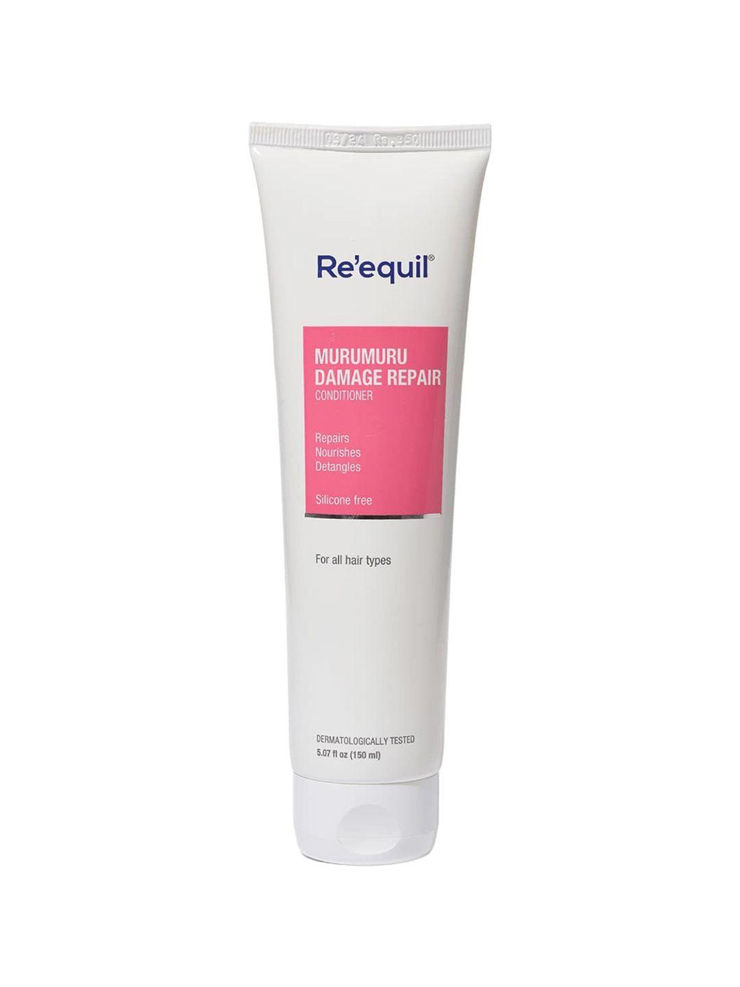 reequil murumuru damage repair hair conditioner with aspartic acid