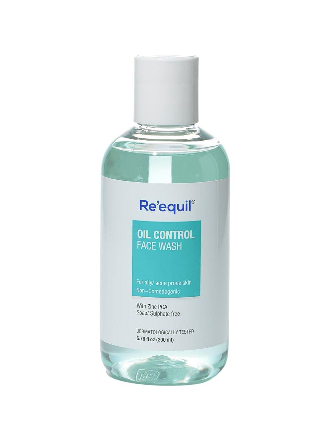 reequil oil control & anti acne face wash with citric acid 200 ml