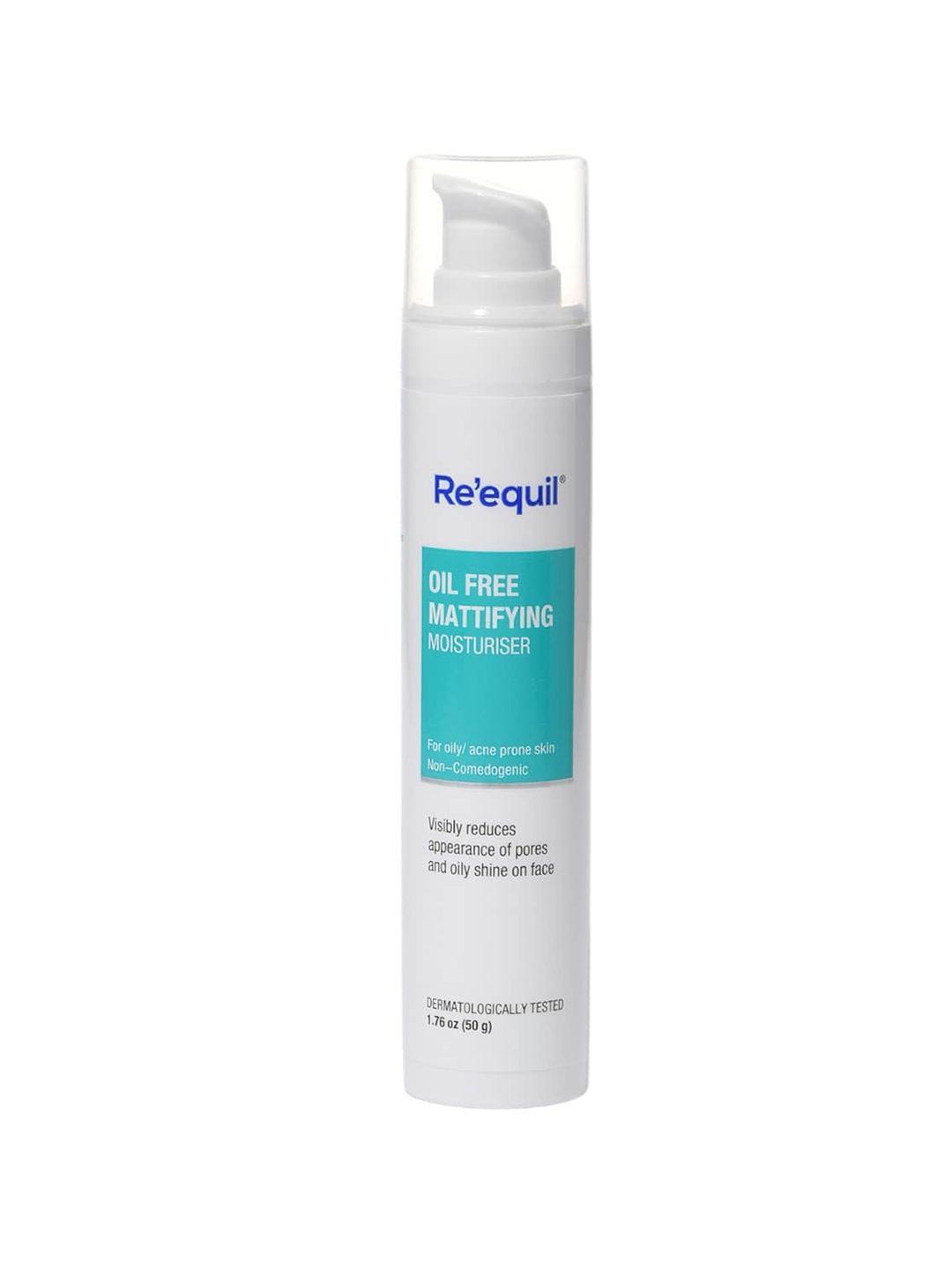 reequil oil free mattifying moisturiser 50g