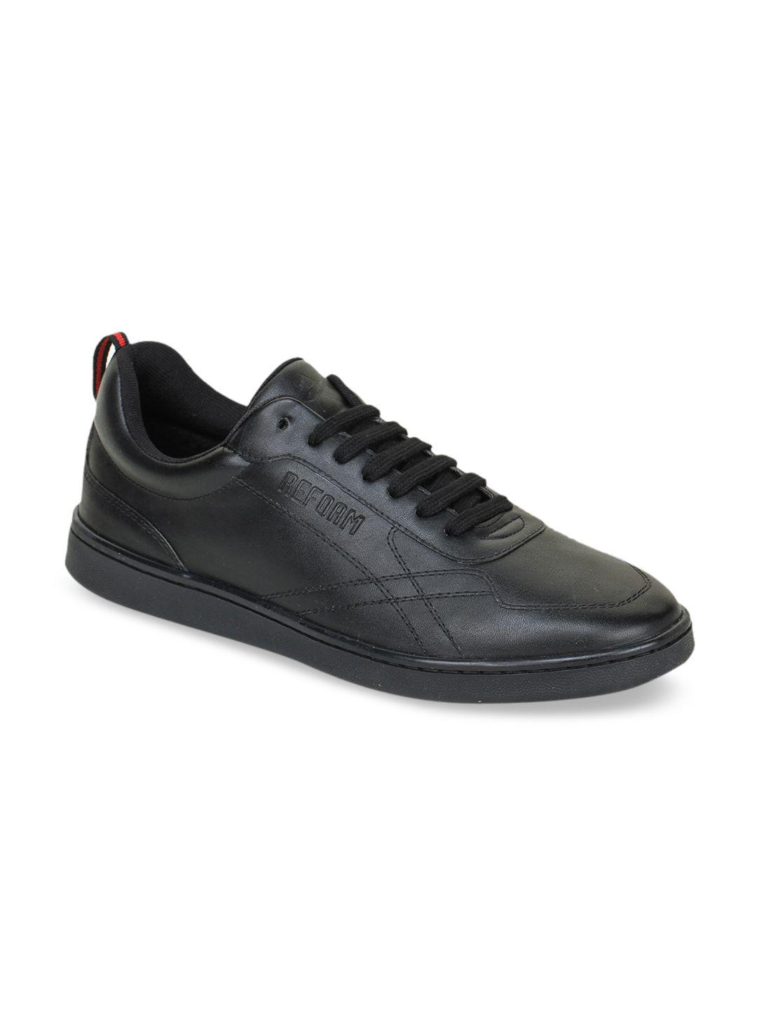 refoam men black sneakers