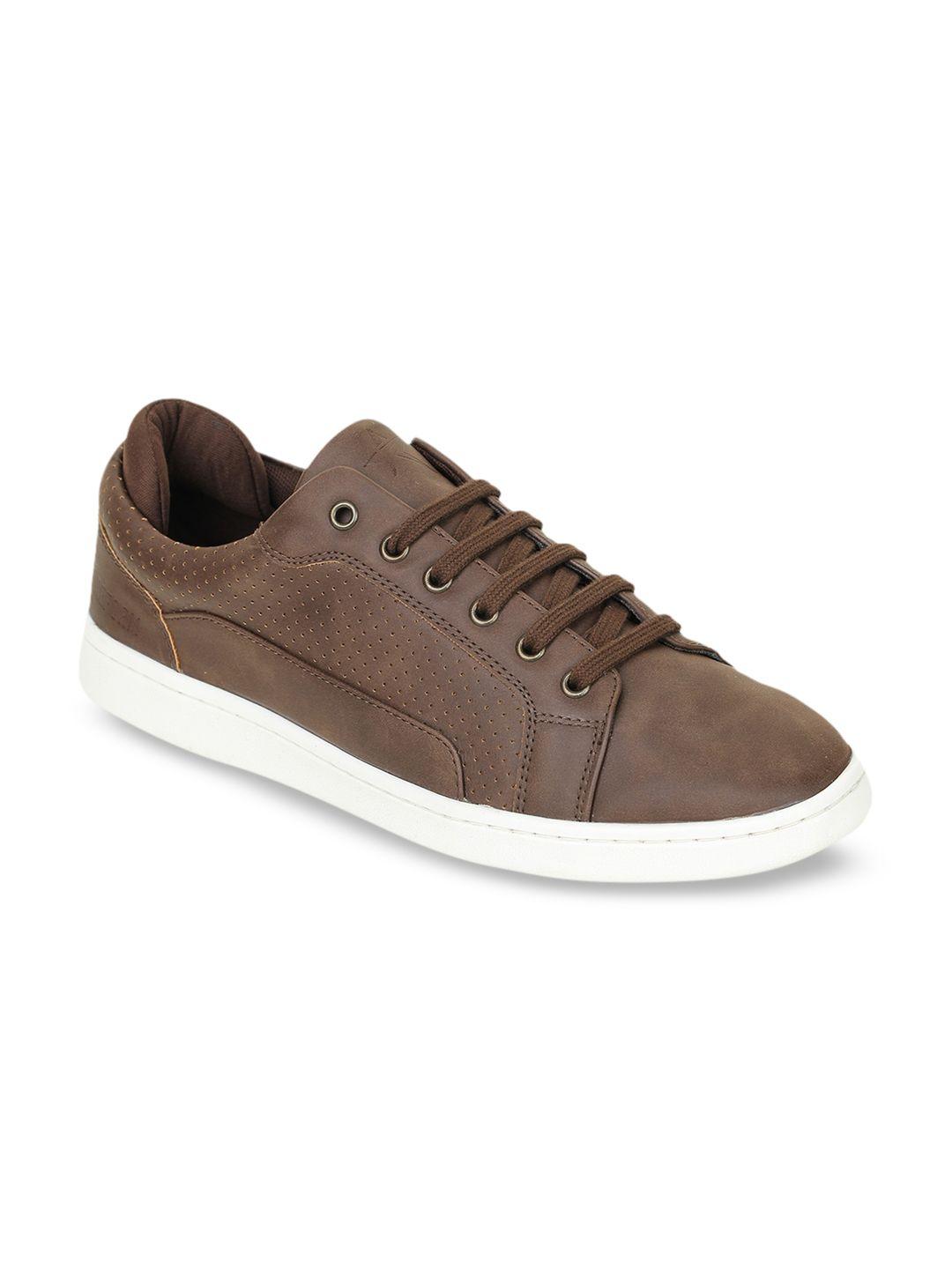 refoam men brown sneakers