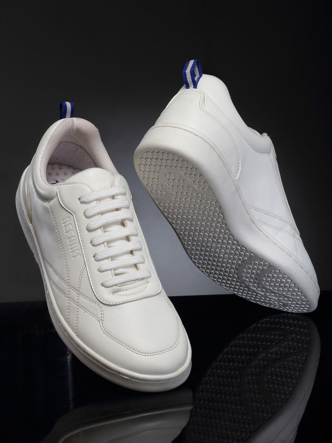 refoam men white sneakers