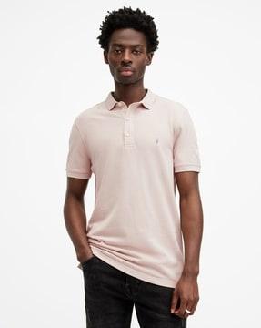 reform cotton slim fit polo t-shirt