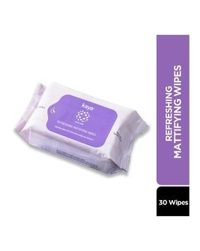 refreshing mattifying wipes