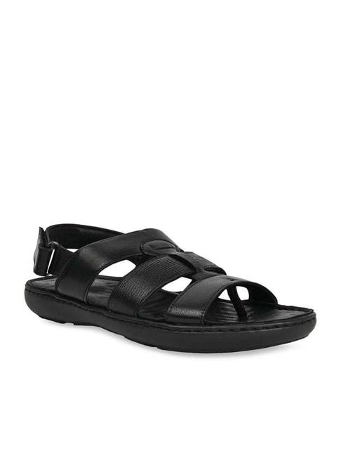 regal-men's-black-back-strap-sandals