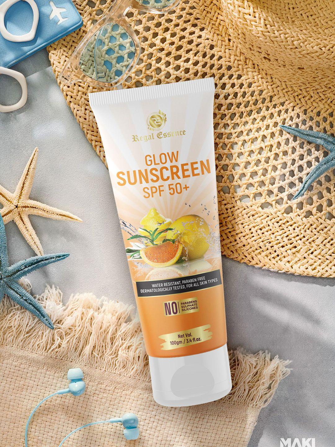 regal essence  sunscreen with spf 50+ 100 gram