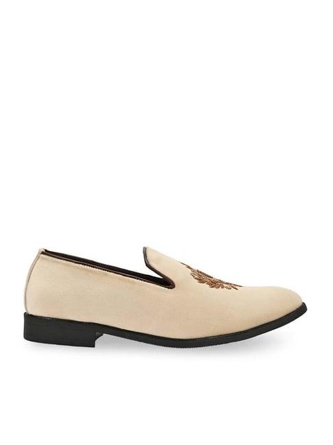 regal men's beige casual loafers