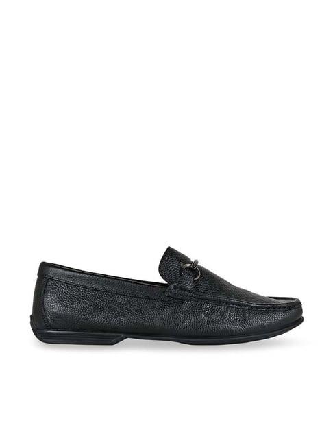 regal men's black casual loafers